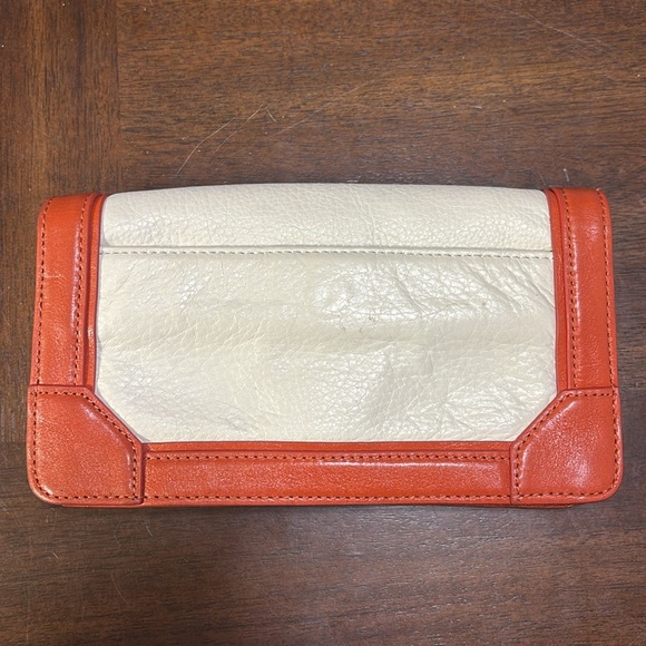 Tory Burch Bond Clutch with Padlock accent - Picture 3 of 10